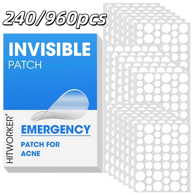 Hydrocolloid Pimple Patch - Cerotti Idrocolloidali per Acne (240/960 cerotti
