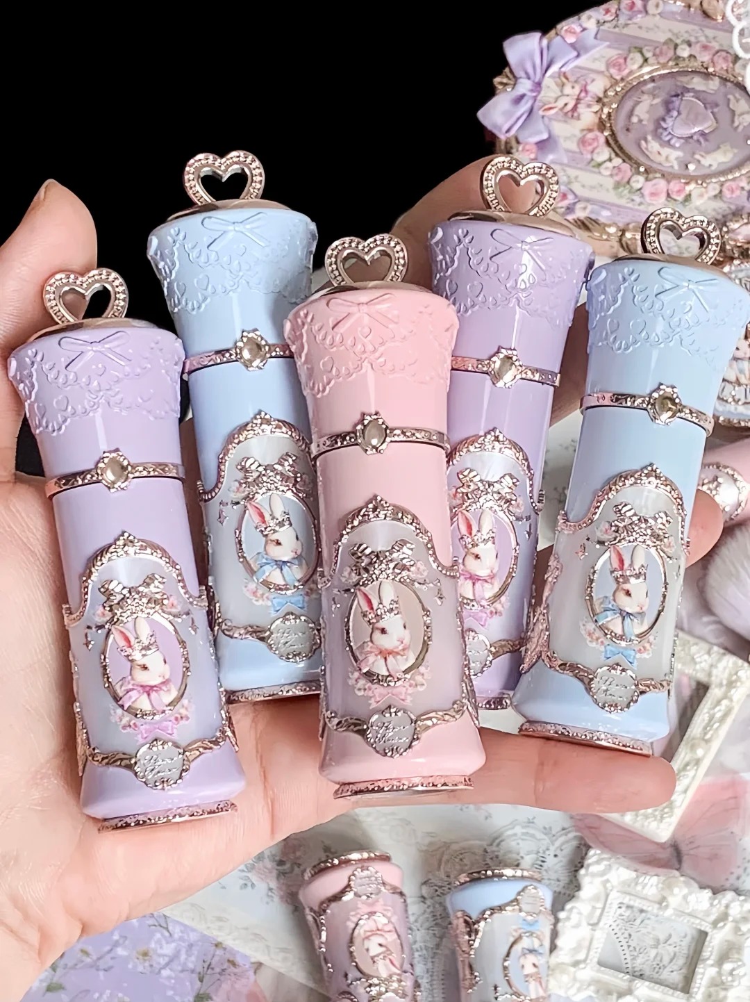 Matte Velvet Lip Tint Long Lasting - Flower Knows Makeup Collezione Bunny Garden