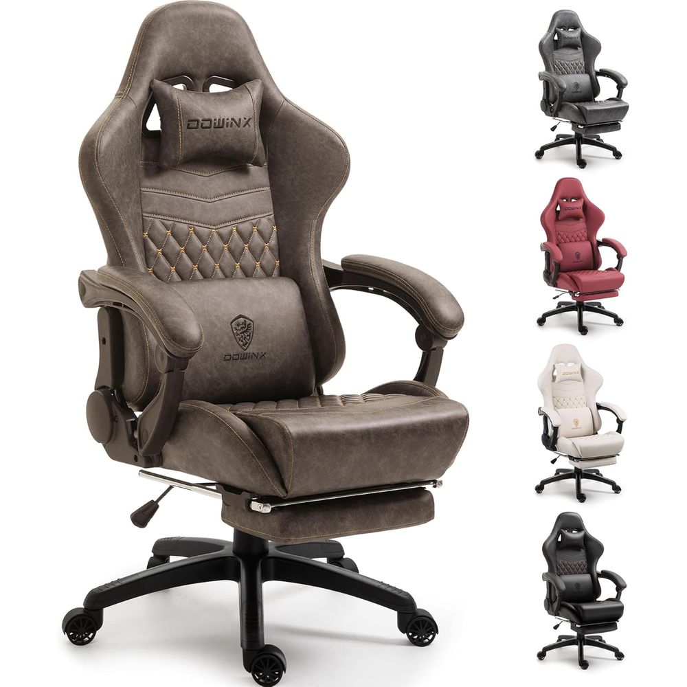 Massage - Sedia da Gaming Vintage Grande e