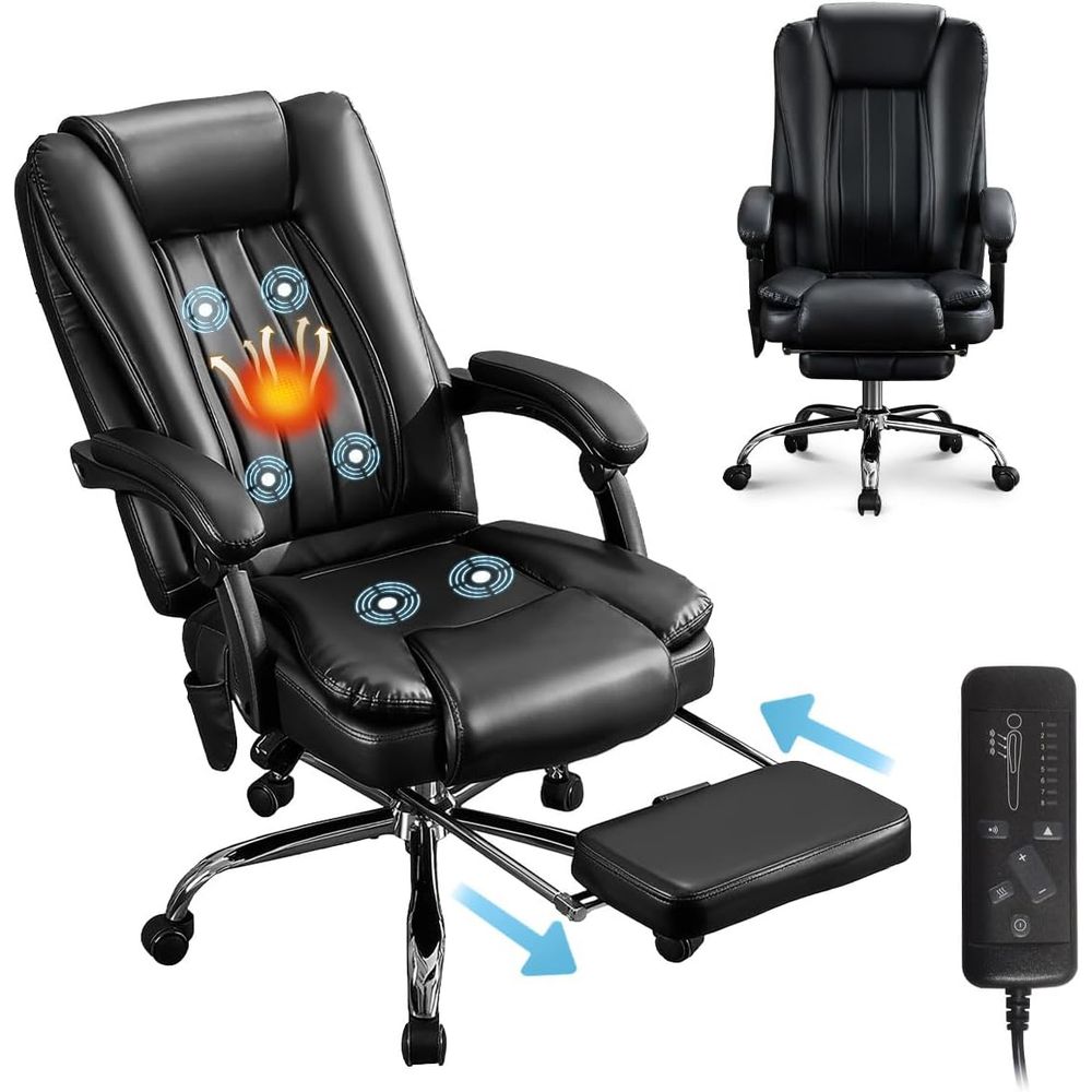 Massage - Sedia da Ufficio Ergonomica di Lusso