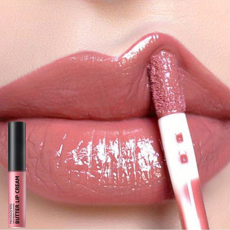 Nude Lip Gloss Waterproof Matt - Matte Velvet Lip Tint Long Lasting recensione e prezzo