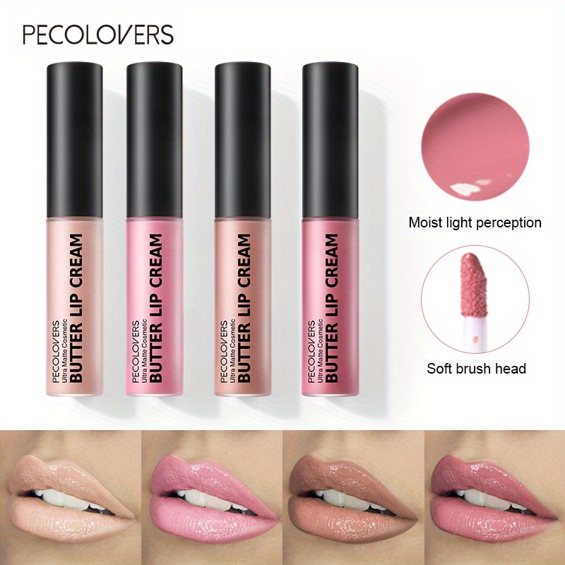 Nude Lip Gloss Waterproof Matt - Matte Velvet Lip Tint Long Lasting recensione e prezzo