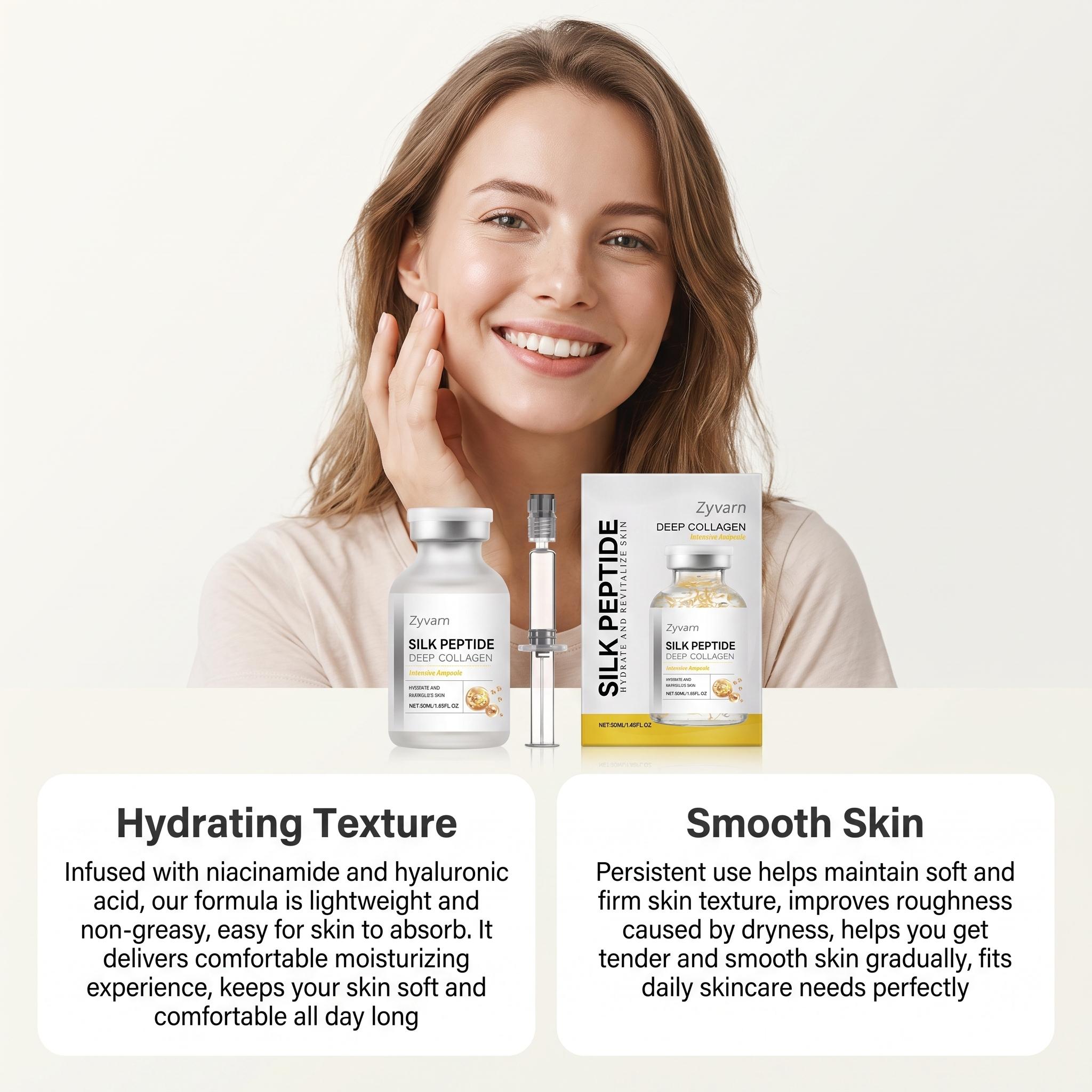 Siero al Collagene di Seta con - Hyaluronic Acid Facial Serum recensione e prezzo