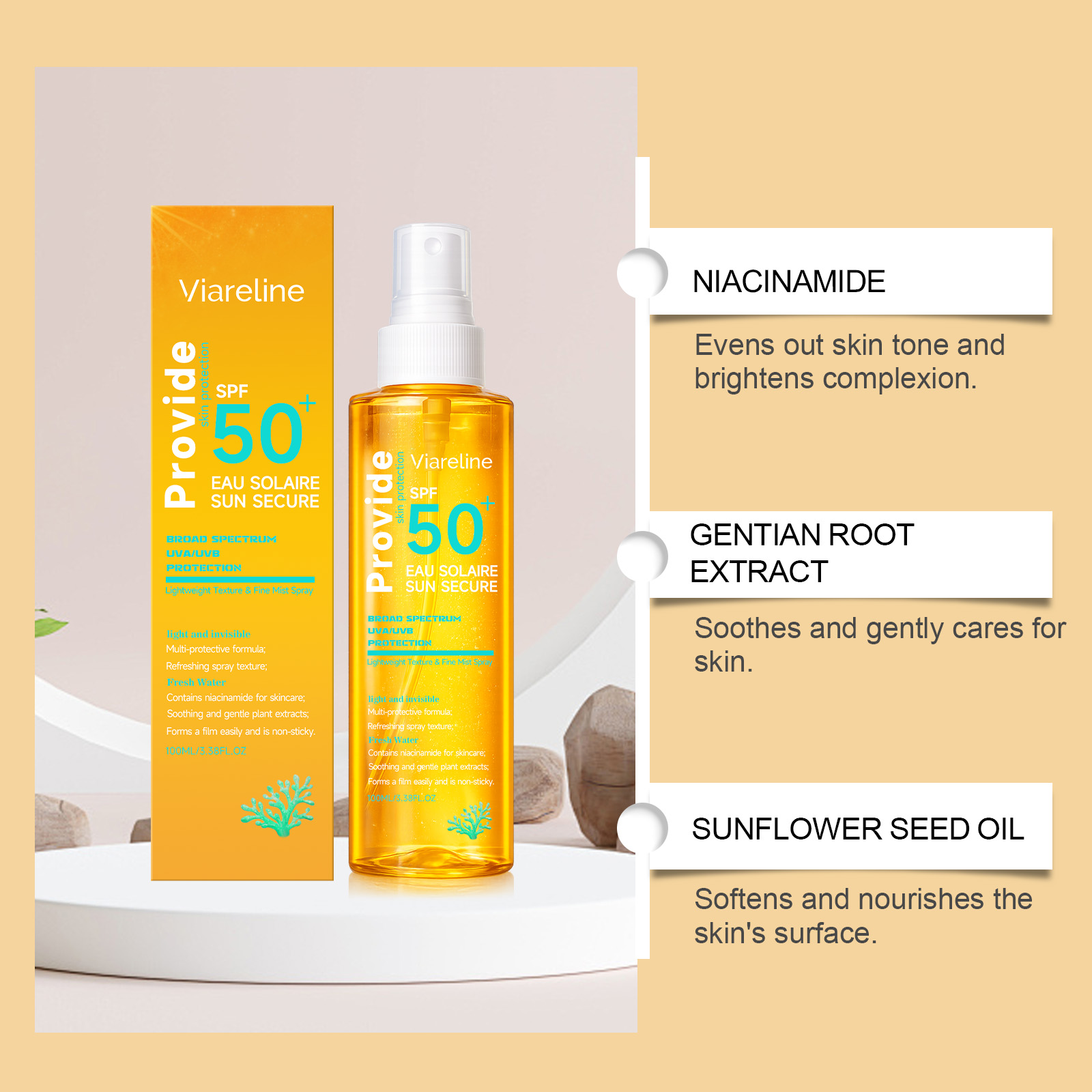 Spray solare idratante invisib - Spf 50 Waterproof Sunscreen recensione e prezzo