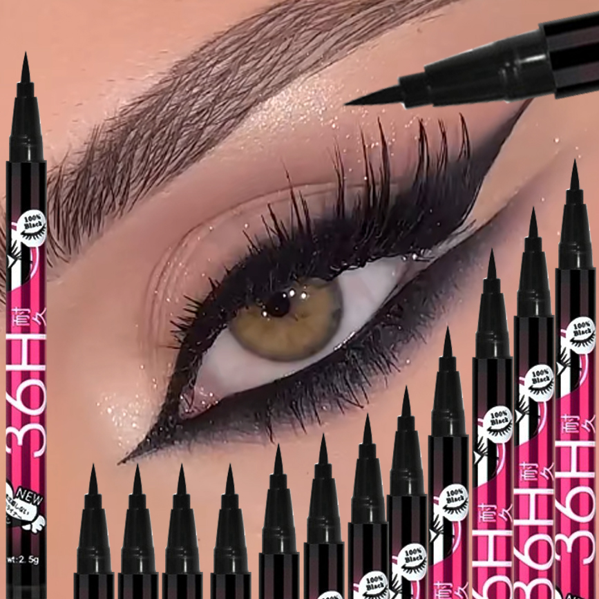 Set di eyeliner liquido nero d - Waterproof Liquid Eyeliner Pen recensione e prezzo