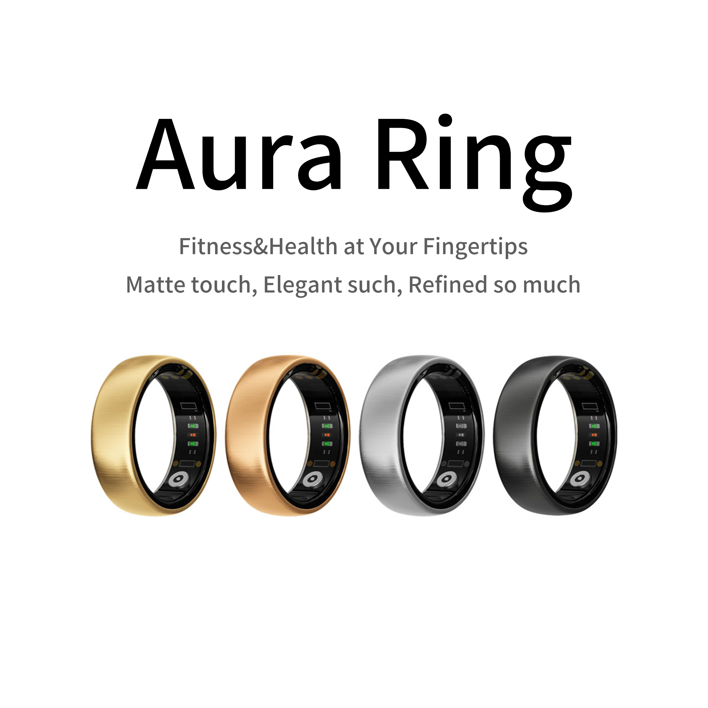 Anello Smart AURA Matt per Fit - Health Monitors recensione e prezzo