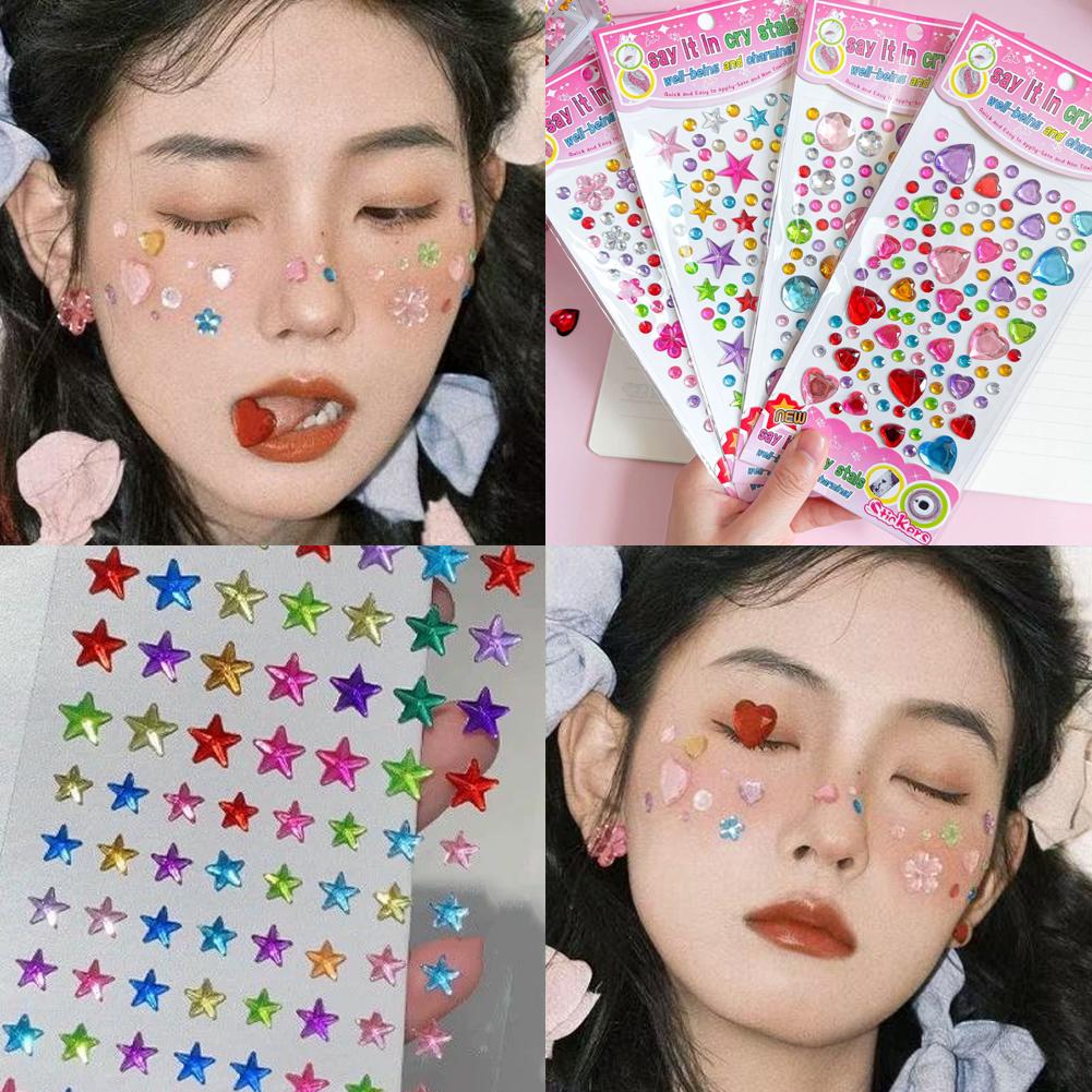 Strass Adesivi per Viso, Gemme - Nail Art recensione e prezzo
